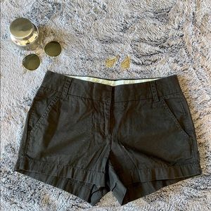 J. Crew 3” black chino short